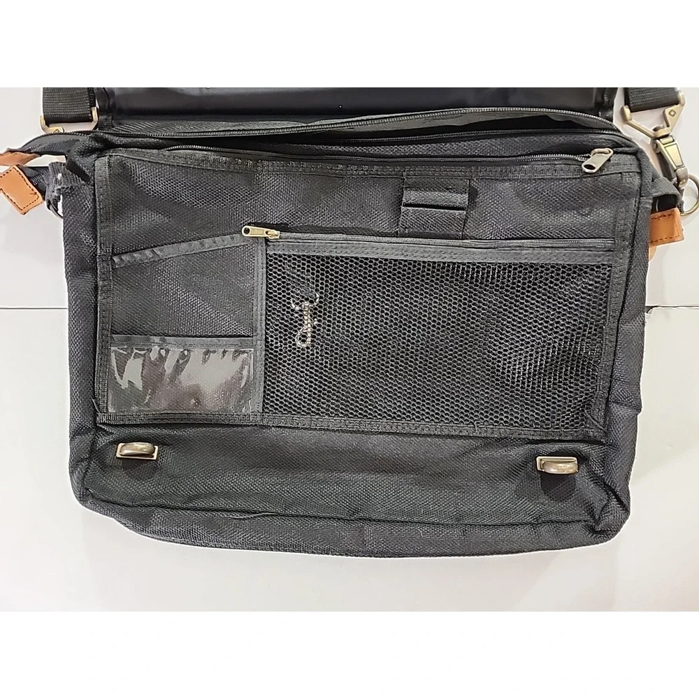 Vintage‎ Briefcase Computer Bag Travel Business Peaches and Cream 1980s